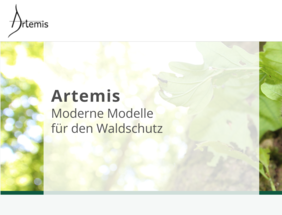 Das Projekt ARTEMIS entwickelt Lösungen für den Waldschutz unter Klimawandelbedingungen. In einer Umfrage soll der Wissenstand zum Thema Pflanzenschutz im Wald ermittelt werden. Quelle: Projektseite ARTEMIS