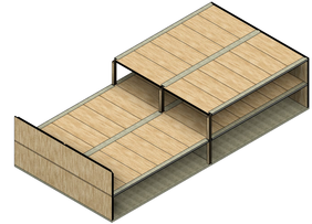 Bausystem SlimWood im mehrgeschossigen Holzbau
